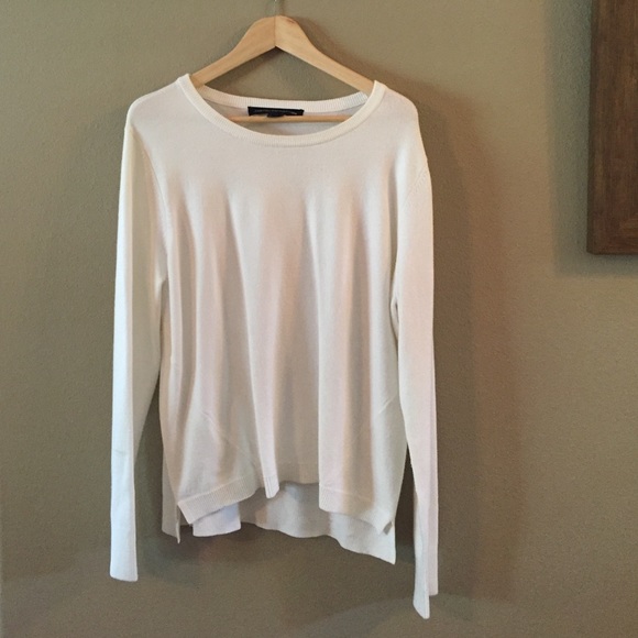 French Connection White sweater