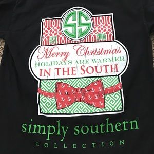 Simply Southern Long sleeve Christmas Tee