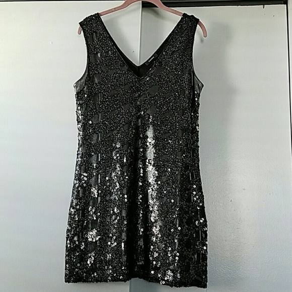 Express Sequin Dress