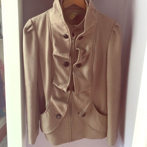Idra Ruffle Jacket (Anthropologie)