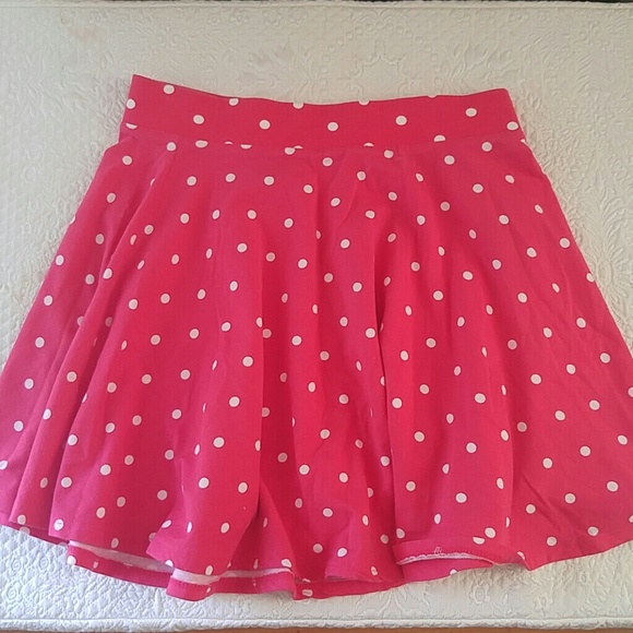 Polka Dot Skater Skirt