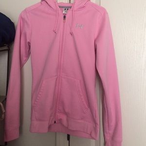 Under armour zip up hoodie