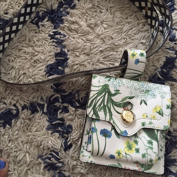 Tory Burch authentic floral belt bag.