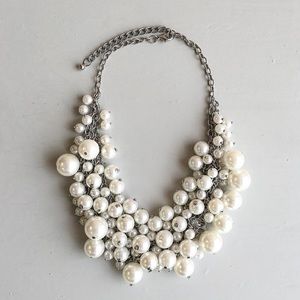 Pearl statement necklace!
