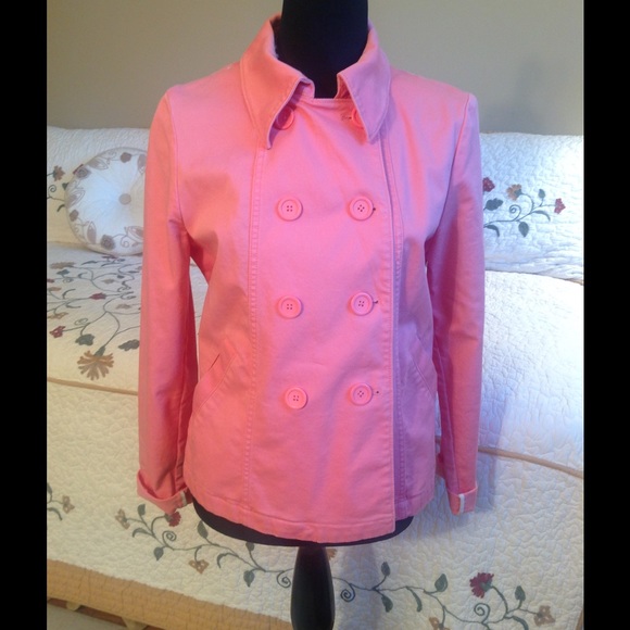 Peach jacket