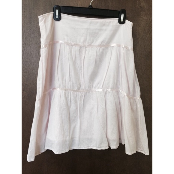 Cotton, Pleated Skirt