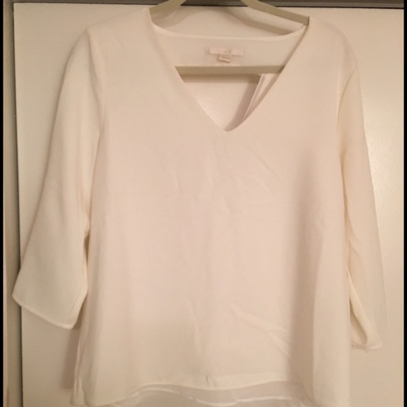 Ivory blouse