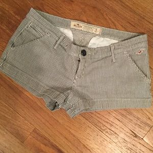 Hollister striped shorts