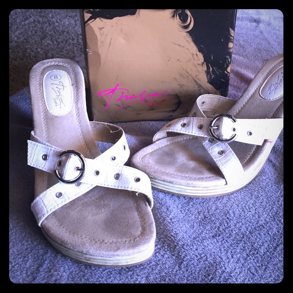 White Sandals with heels!