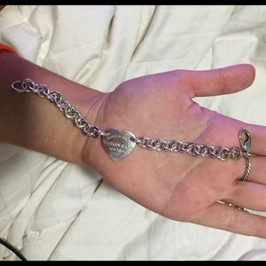 Tiffany & co heart tag bracelet
