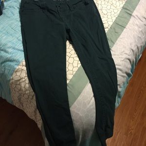Seven jeans dark green style denim pants