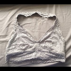 Gray bralette