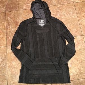 ☮ American Rag boho tunic black & gray NWOT