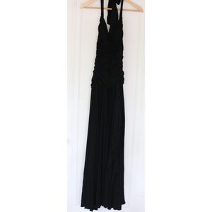 BCBG Black Jersey Evening Dress