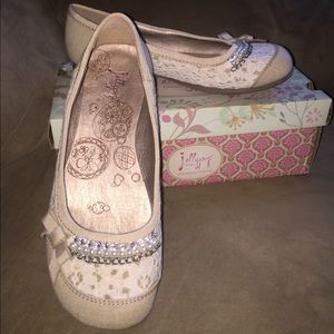 Adorable lace Jellypop flat