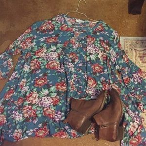 Umgee floral dress