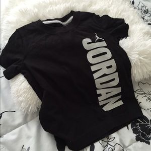 Black Jordan T-Shirt (Toddler )
