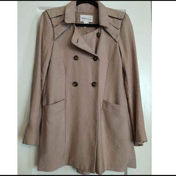 Blush colored BCBG Pea Coat