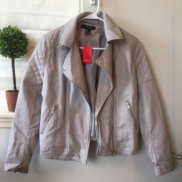 New Forever 21 Leather Jacket