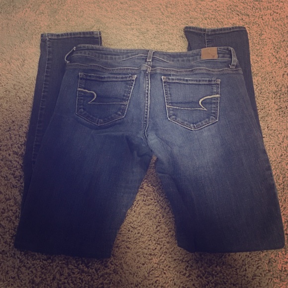Skinny dark wash American Eagle jeans