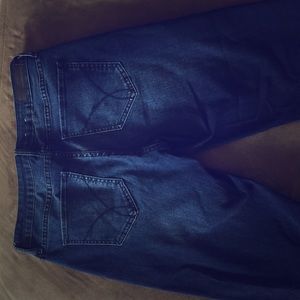 Calvin Klein Dark Wash Straight Legged Jeans