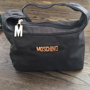 Moschino shoulder bag dark brown
