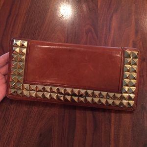 Tory burch studded wallet