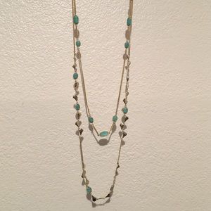 Kendra Scott turquoise vintage long necklace