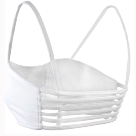 Caged Bra in White🎀 - Picture 4 of 4