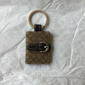 NWOT! Authentic Coach keychain - picture frame!