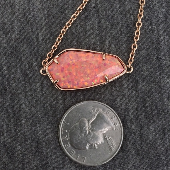 NWT Kendra Scott Cambel Coral Kyocera Opal - Picture 2 of 3