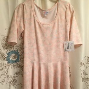 LuLaRoe Nicole Dress L