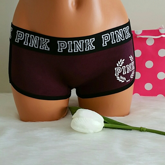 NWT Pink Vs Push Up Bra 32DD+ Boyshorts size S/M/L - Picture 2 of 4