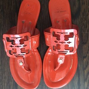 Tory Burch Orange Thong Sandal