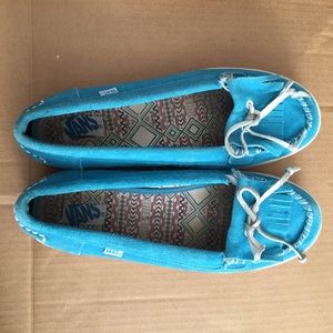 Blue Moccasins
