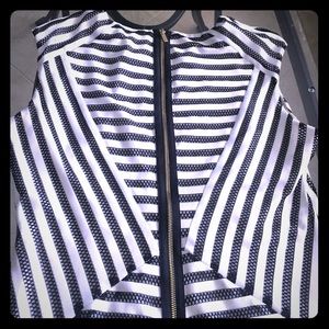 Cache' striped dress