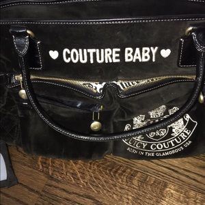 Juicy couture diaper bag