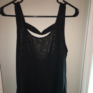 Loose fit shimmer tank by Buckle BKE Boutique