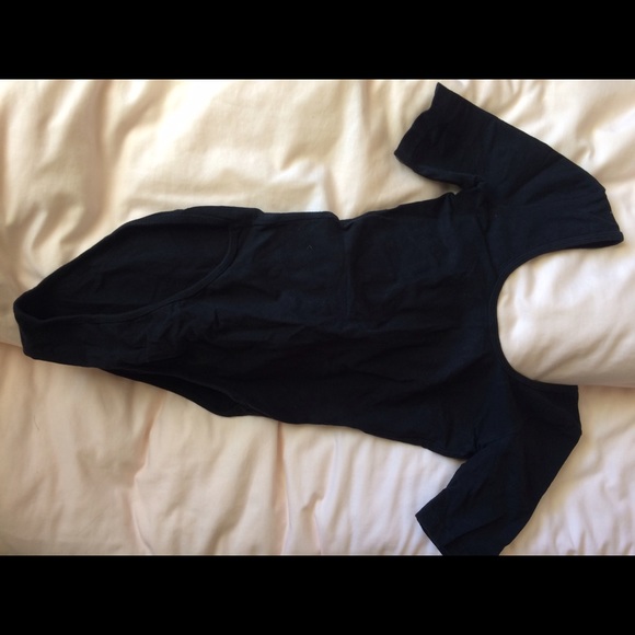 American Apparel Black Bodysuit