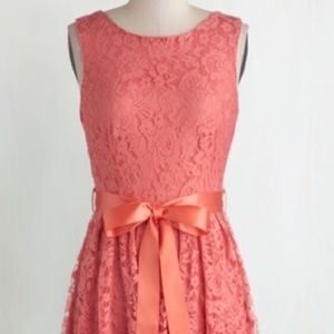 Lovely as lychee dress in punch