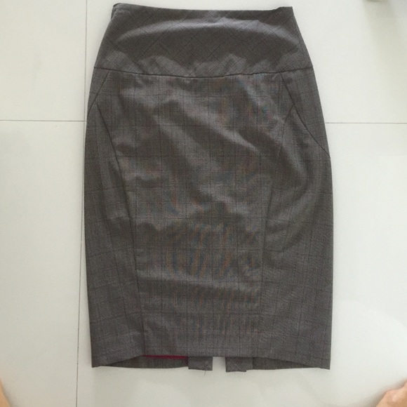 Express Dresses & Skirts - Plead high waist pencil skirt