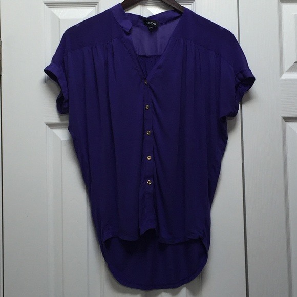Bebe Royal blue shirt