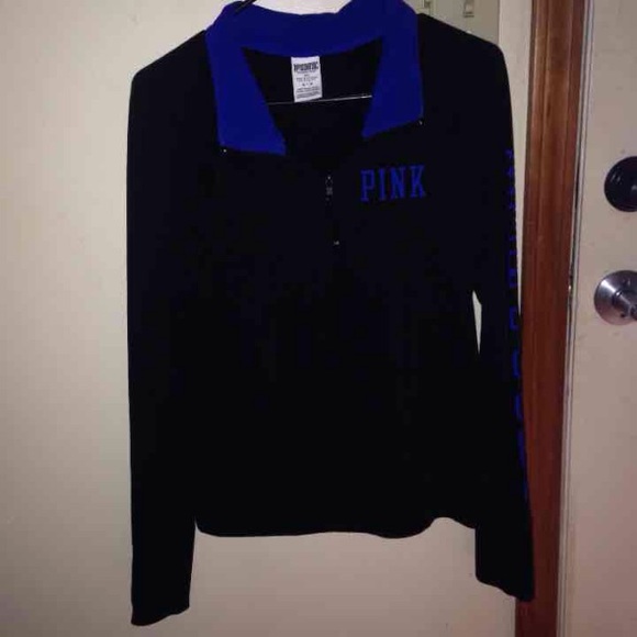 VS Pink Kentucky half zip