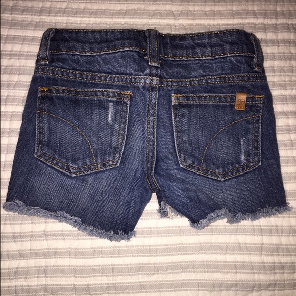 Joe's jeans little girls' cut off jean shorts