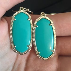 Kendra Scott Teal Elle Earrings