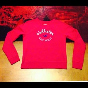 Pink hollister sweater