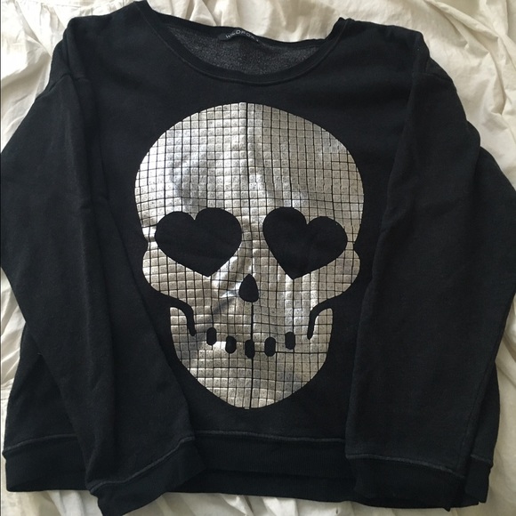 Wildfox skull sweatshirt