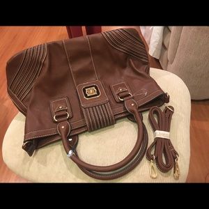 NEW brown handbag with sling