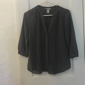 H & M polyester Grey blouse