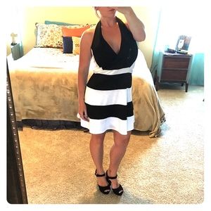 Black and White Dress